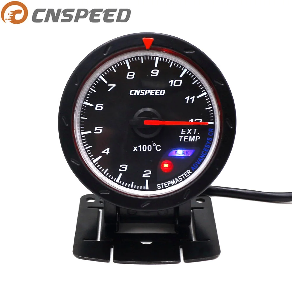 Датчик температуры выхлопного газа CNSPEED 60 мм 12 В датчик EGT EXT с датчиком красный и