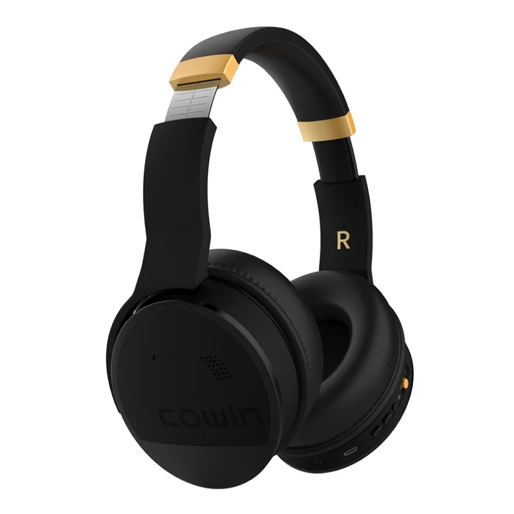 COWIN E8 активные шумоподавляющие bluetooth-наушники с Микрофоном Hi-Fi стерео звуковая гарнитура глубокий бас беспроводные наушники на ухо