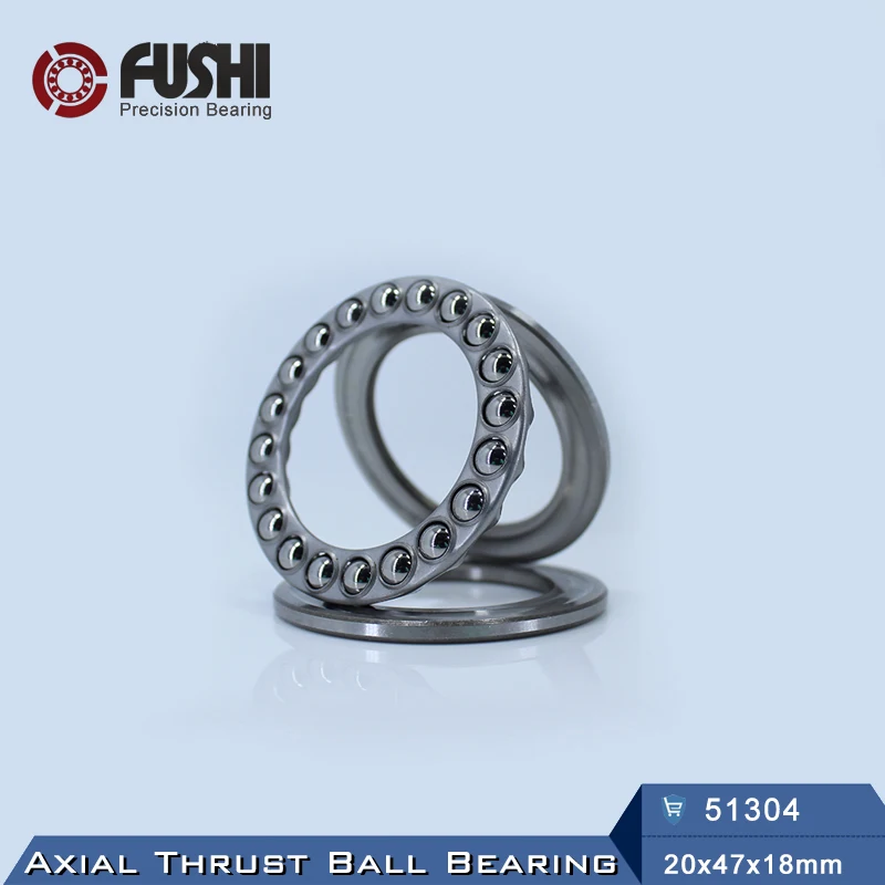 51304 упорный подшипник 20*47*18 мм (1 шт.) ABEC 1 Axial шарикоподшипники 8304|bearing bearing|bearing