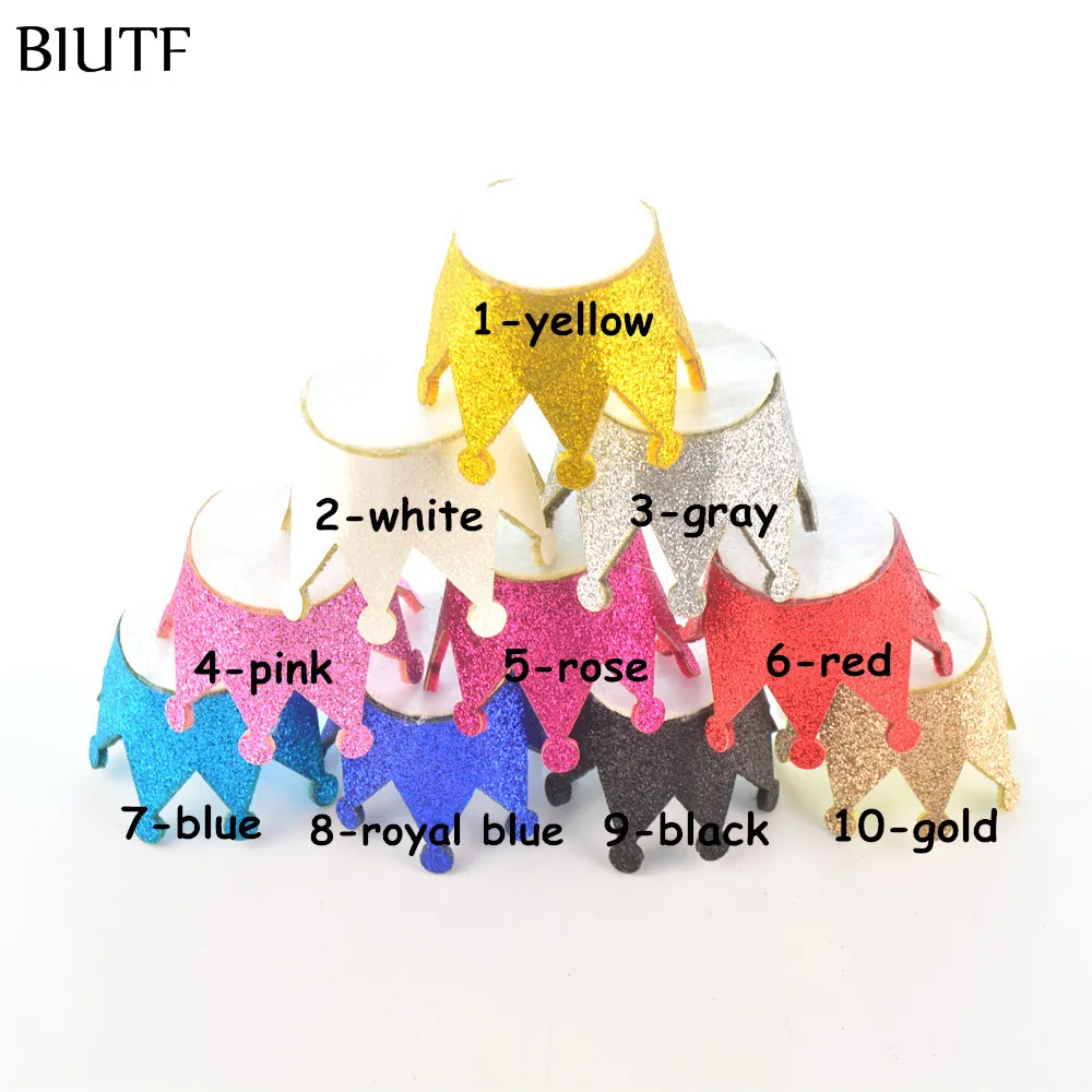 Повязка на голову 3D из фетра 30 шт./лот 3 5 ** 4 см|hair accessories|felt crowncrown felt |