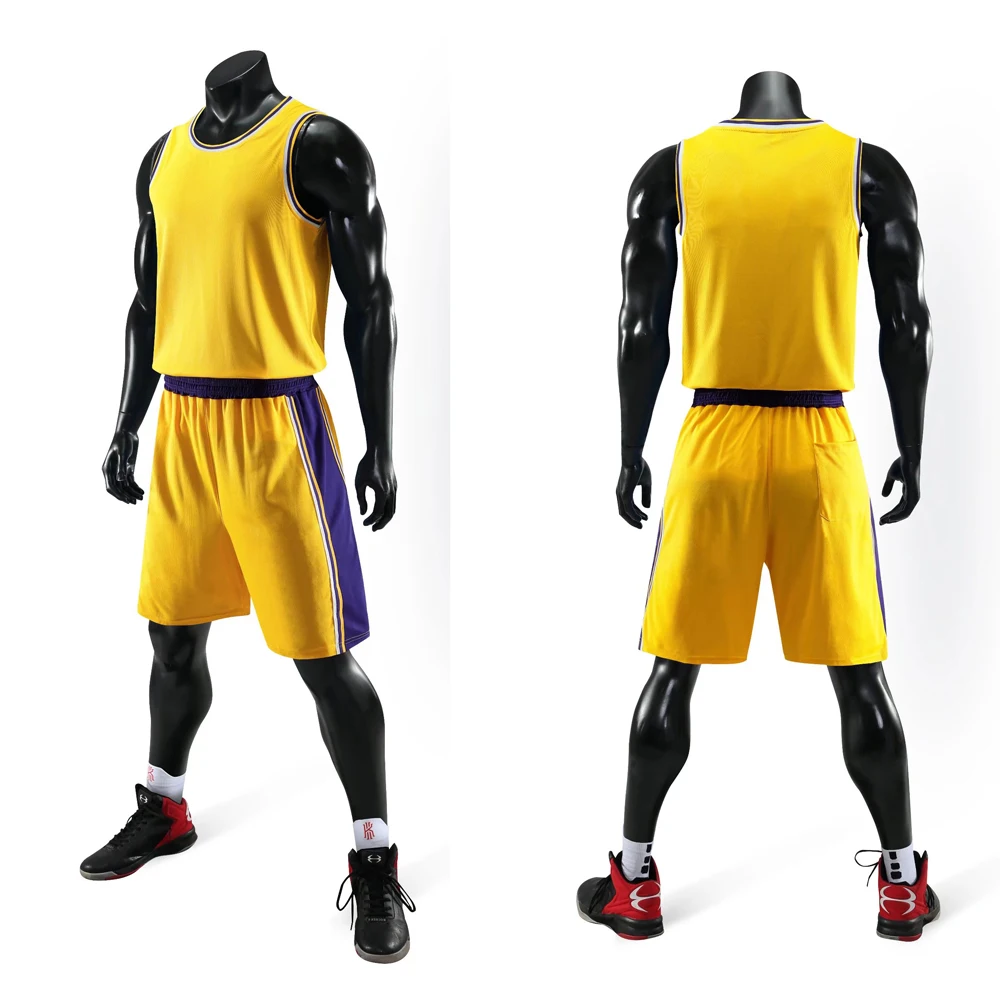 2019 баскетбольная Новая высококачественная форма для мужчин дышащая команда