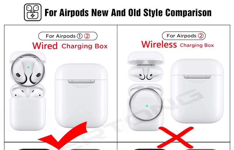 Мягкий силиконовый чехол для Airpods ультратонкий ударопрочный водонепроницаемый