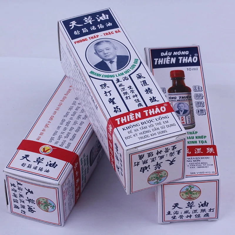 Вьетнамское масло амакуса 10 мл обезболивающее массажное средство для облегчения