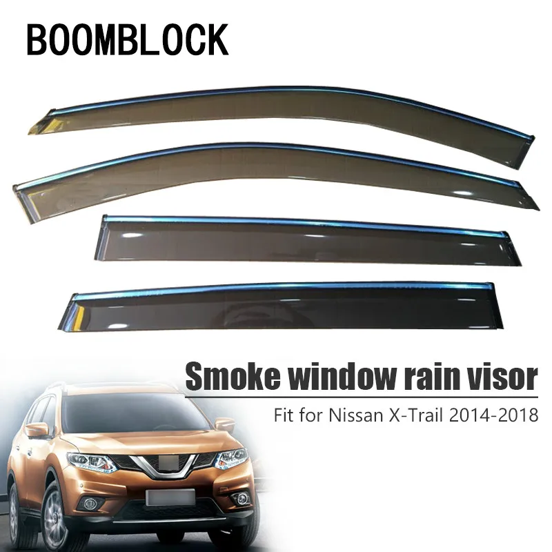 Высокое качество 4 шт. Дымовое окно дождевой козырек для Nissan X Trail T32 2018 2017 2016 2015 2014
