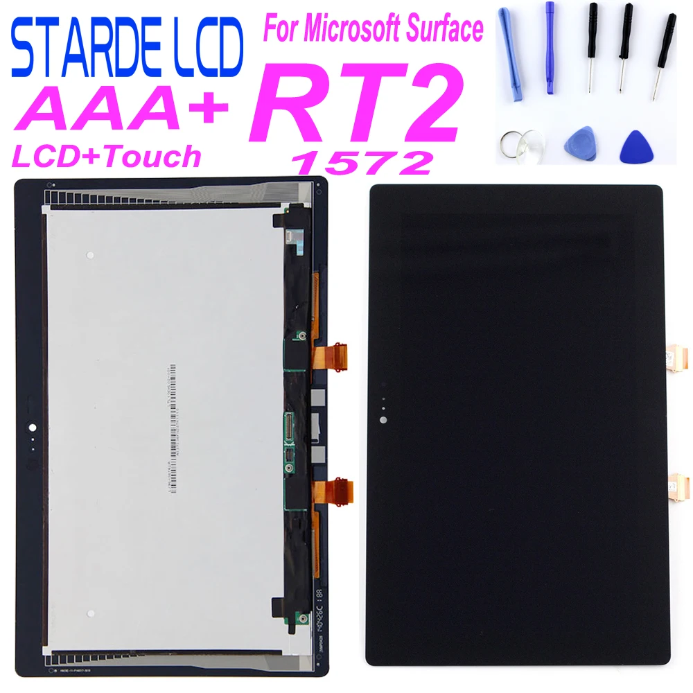 STARDE Замена 10 6 &quotЖК дисплей для Microsoft поверхности RT 2 RT2 1572 ЖК Дисплей LTL106HL02 001