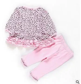 2017 г. Humor Bear/комплект одежды с цветочным рисунком для маленьких девочек хлопковый