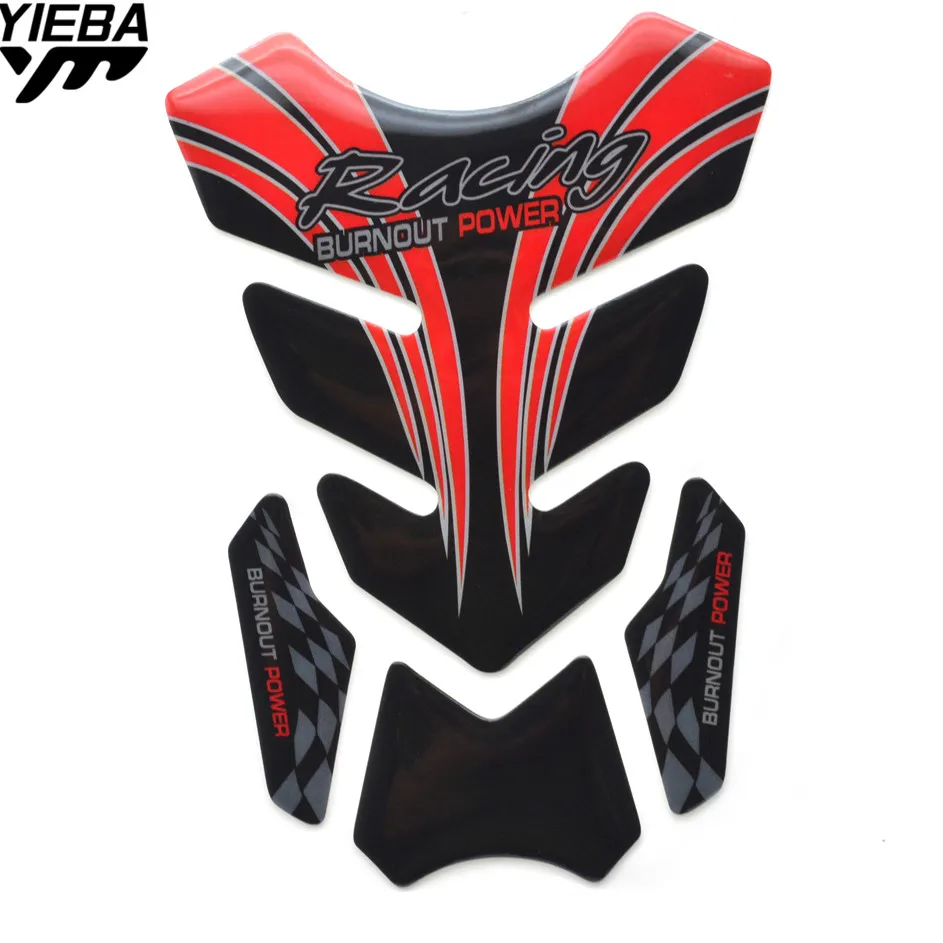 Motorcycle Decal Gas Oil Fuel Tank Pad Protector Sticker For HONDA CB1100/GIO special CRF1000L AFRICA TWIN CBF1000/A CB600F | Автомобили и