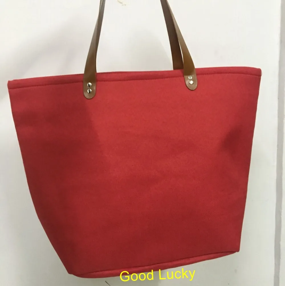 30pcs/lot Wholesale factory price new designed leisure tote bag offical handbag for lady shopping and outdoor travel | Дом и сад