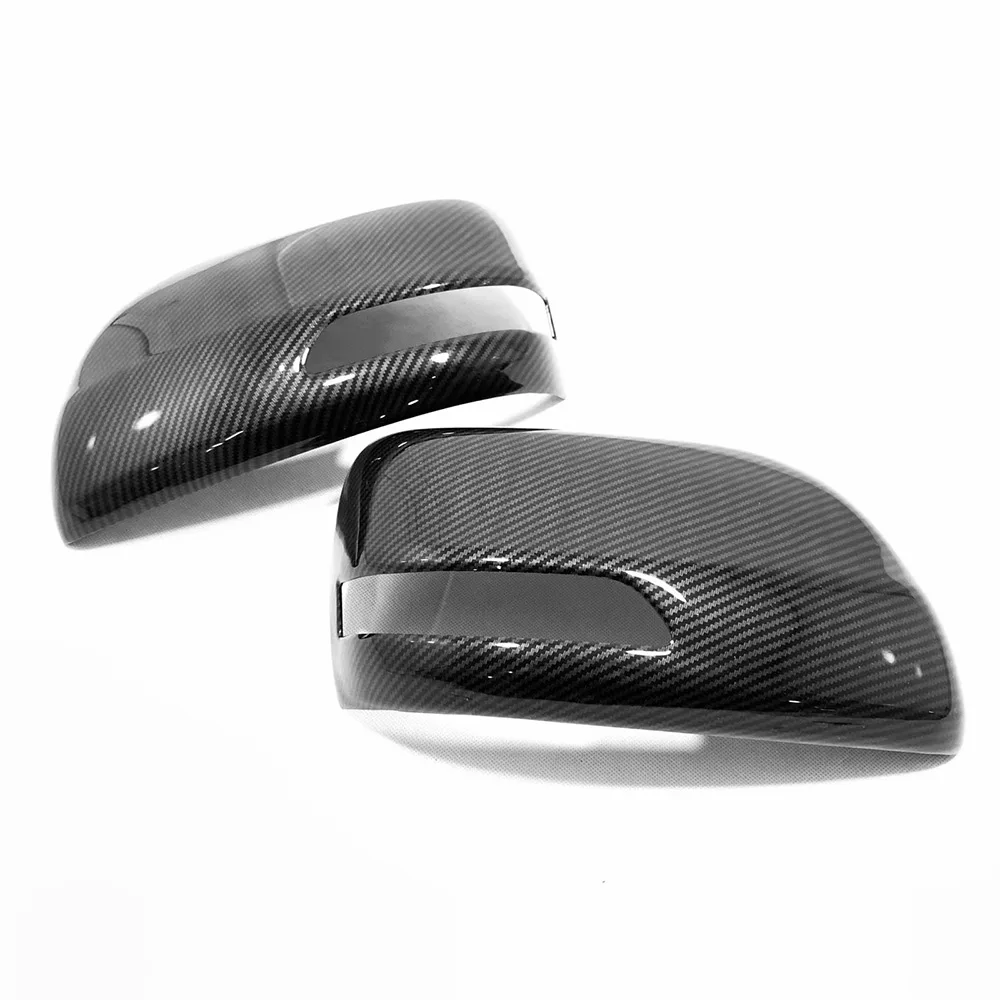 

CARBON FIBER REARVIEW SIDE MIRROR WING COVER GARNISH FOR TOYOTA LAND CRUISER PRADO FJ150 2010-2018 2019 ACCESSORIES