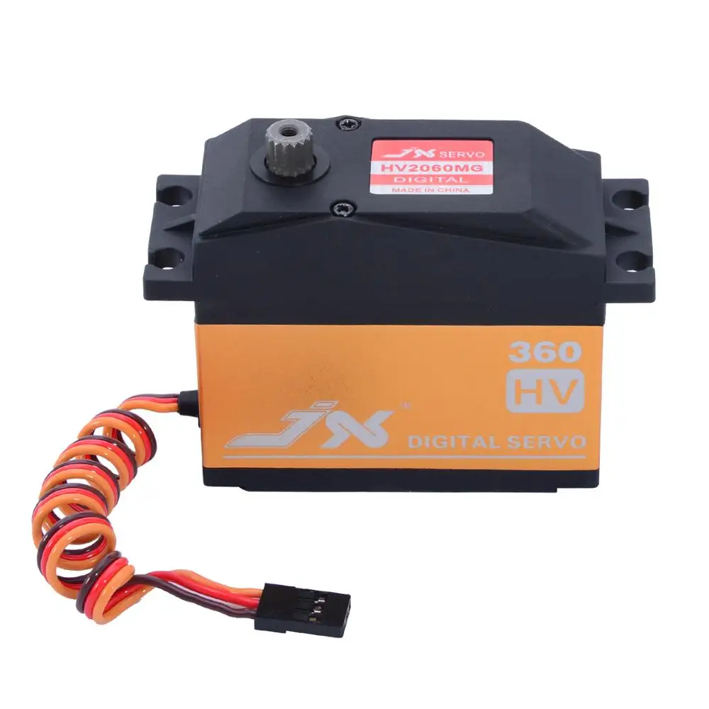 JX PDI-HV2060MG 360 градусов 62 кг высокое напряжение сердечник металлическая шестерня