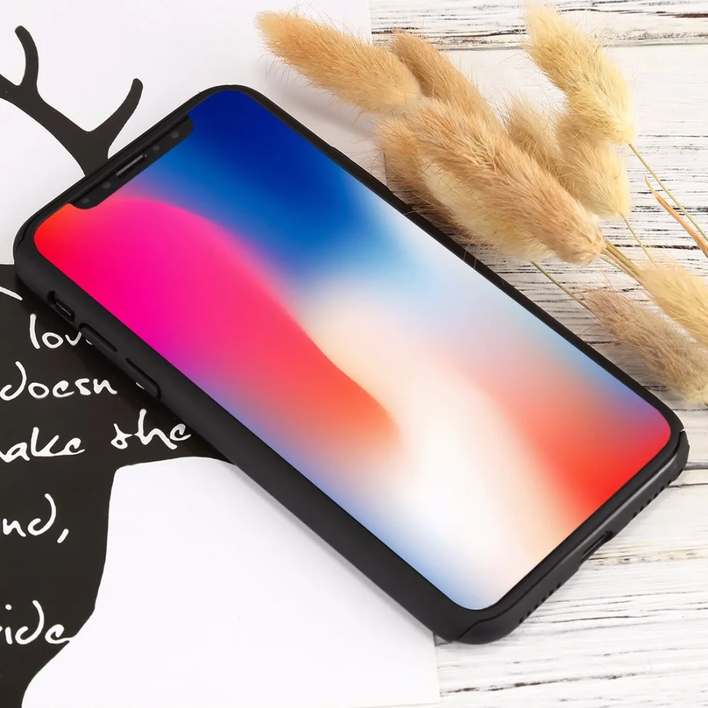 Чехол для сотового телефона iPhone X с полным покрытием 360 градусов съемный защитный