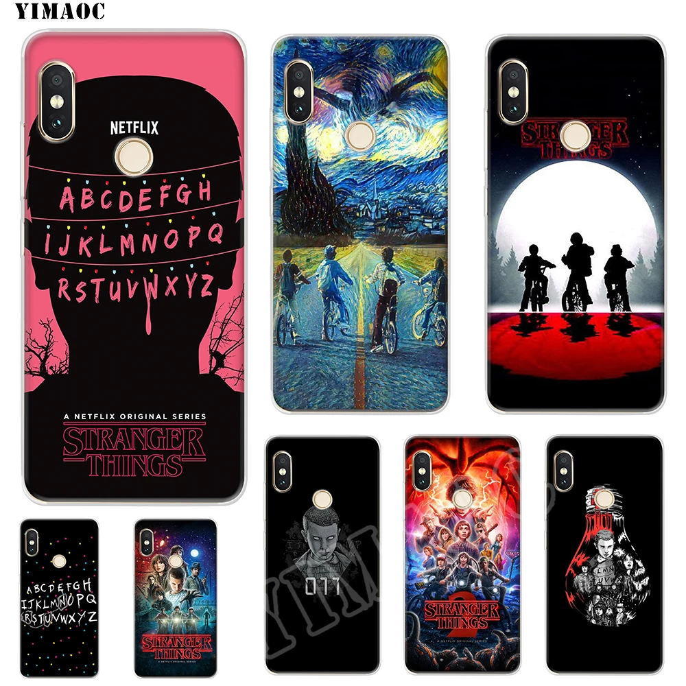 Мягкий силиконовый чехол YIMAOC Stranger Things для POCOPHONE F1 Xiaomi Redmi Note 6 7 Pro 6A Mi 8 Lite из ТПУ |