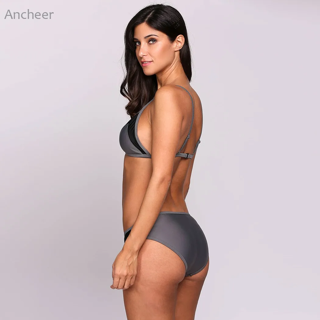 2017 брендовый Летний Новый сексуальный женский комплект бикини купальник на