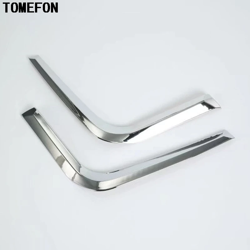TOMEFON ABS хром внешняя Передняя противотумансветильник фара крышка для век отделка