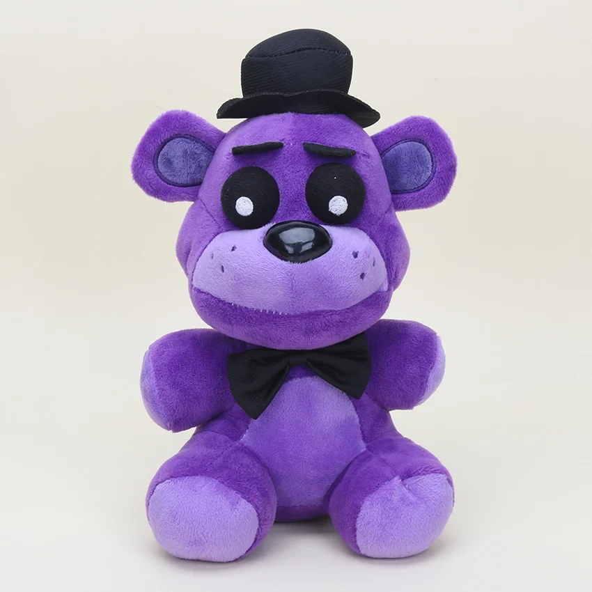 shadow freddy 25cm 20-25 см Five Nights At Freddy's foxy Fazbear медведь Фредди Бонни и Чика кошмар Фредди FNAF мягкие игрушки Детские куклы подарок - Цвет: shadow freddy 25cm