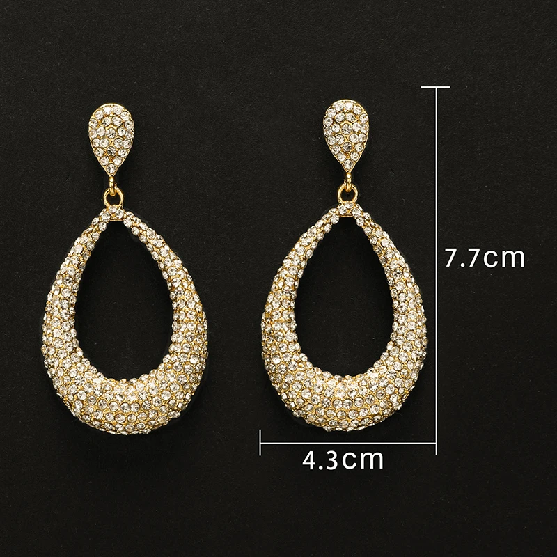 Новые модные серьги ZuoDi длинные висячие серьги-подвески для женщин медные