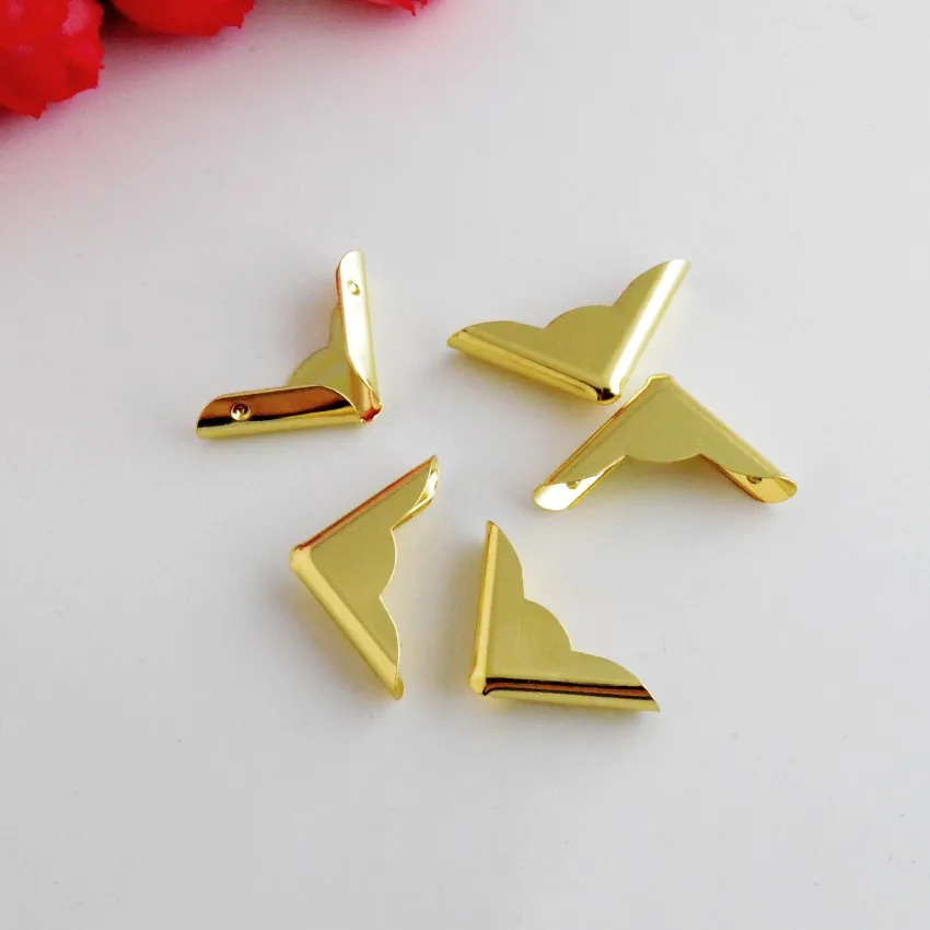 Бесплатная доставка 100 альбомов золотого скрапбукинга меню папки Угловые