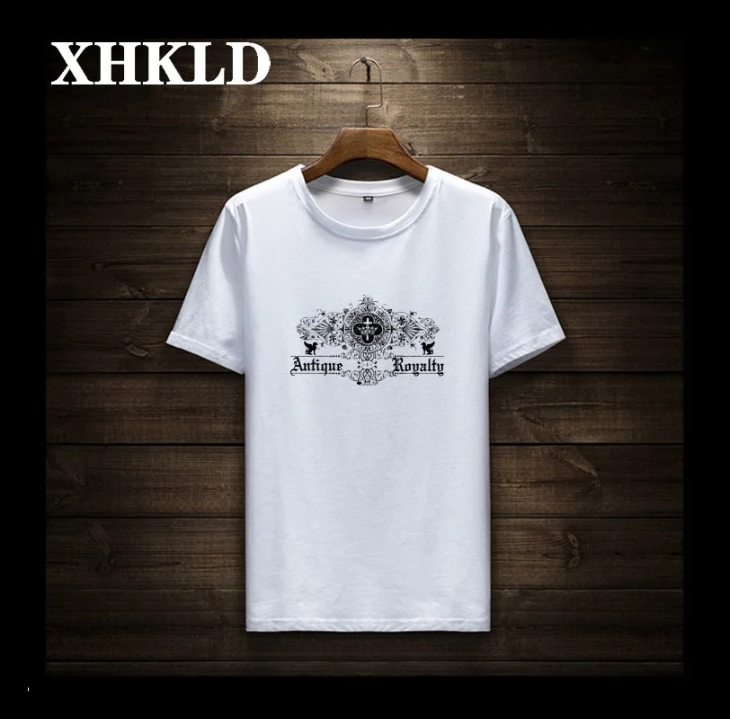 XHKLD Новая модная винтажная мотоциклетная Футболка мужская повседневная с