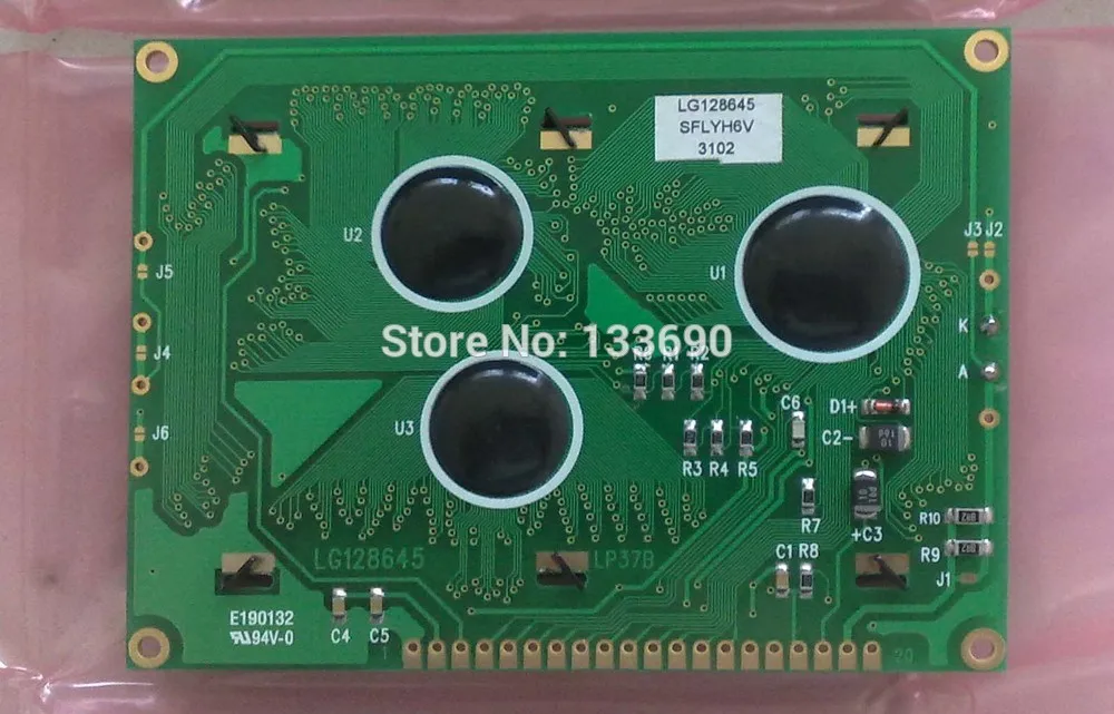 Новая и оригинальная панель ЖК-дисплея LG128645 128*64 12864 128X64 | Электронные компоненты