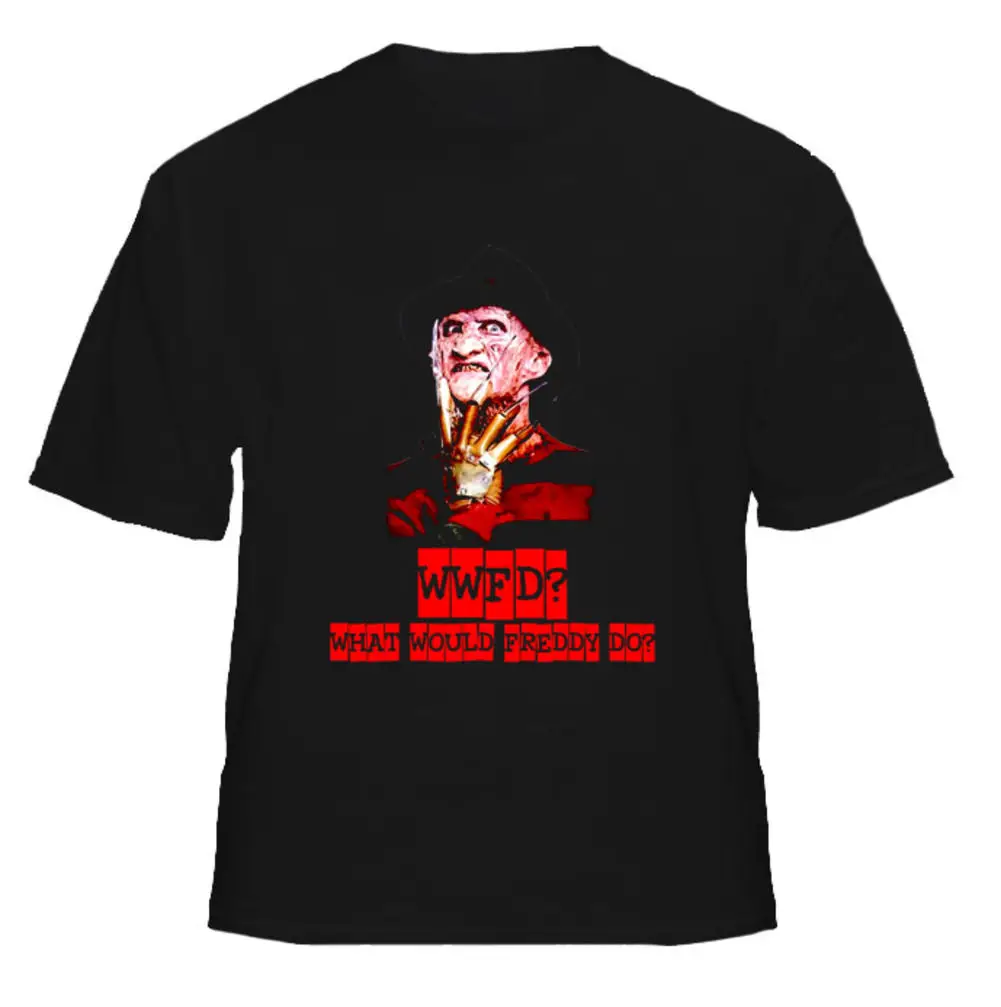 WWFD что бы Фредди сделать кошмар на Elm St футболка крутая Повседневная гордость