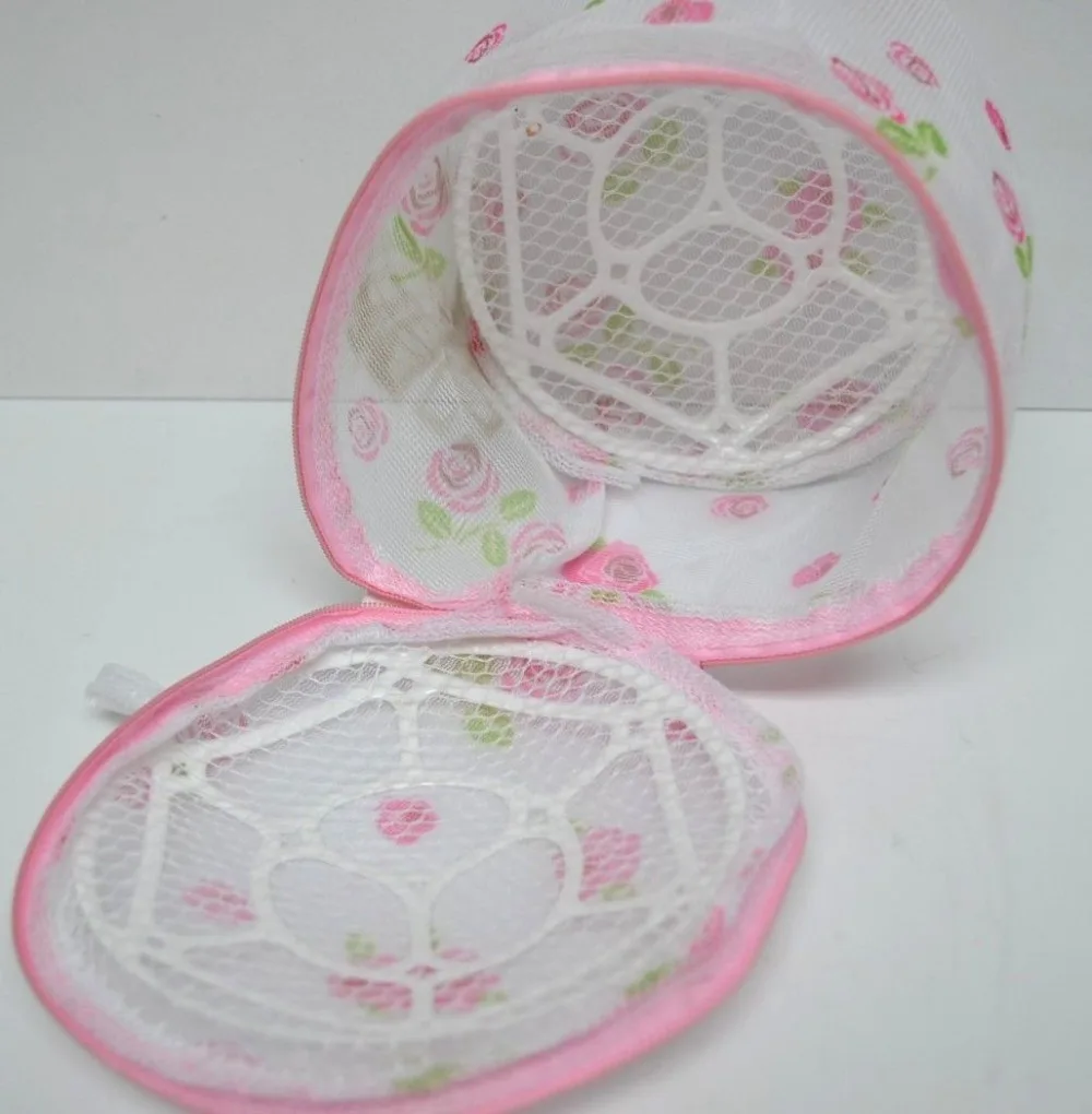 Женская сумка для бюстгальтера стирки домашней одежды сетка Цветочная