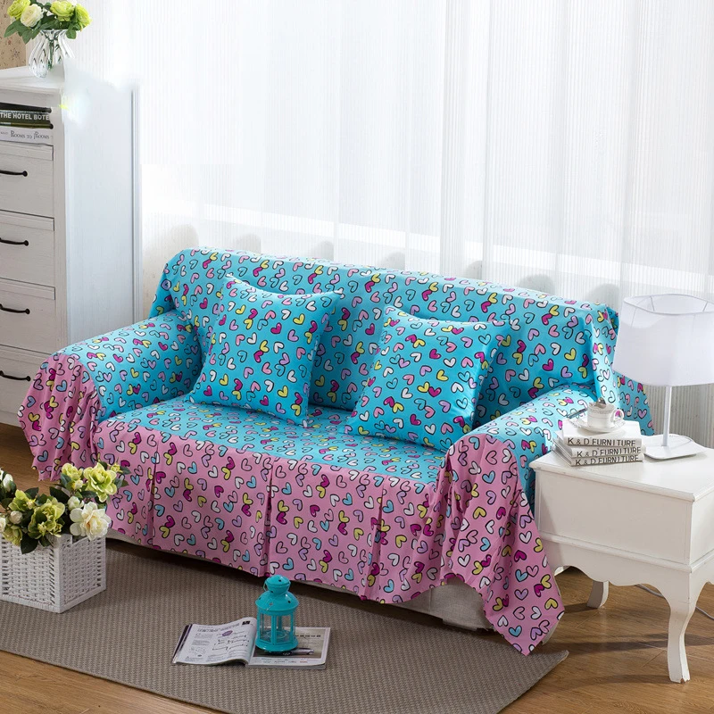 WLIARLEO плотный чехол для дивана полотенца пасторальные Чехлы диванов чехлы из