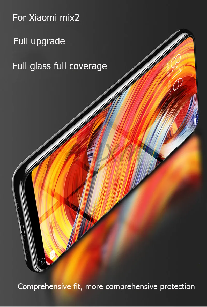 2 шт Стекло для Xiaomi mi Mix 2 2 S mi x2 протектор экрана HD прозрачное закаленное стекло для Xiao mi x2s mi x 2 s 9H защитная пленка