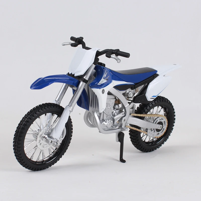 Maisto 1:12 Yamaha yz 450 синий мотоцикл литьевая Металлическая Модель комплекты для сборки