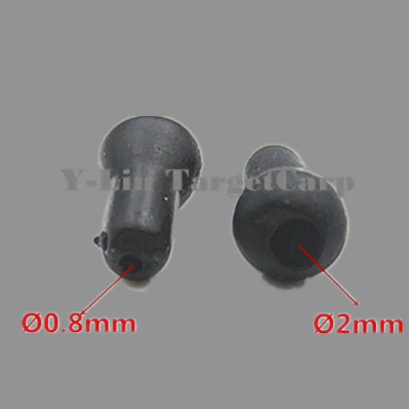 60 шт./лот мягкие бусины в форме тюльпана для ловли карпа Быстросменные волос zig chod