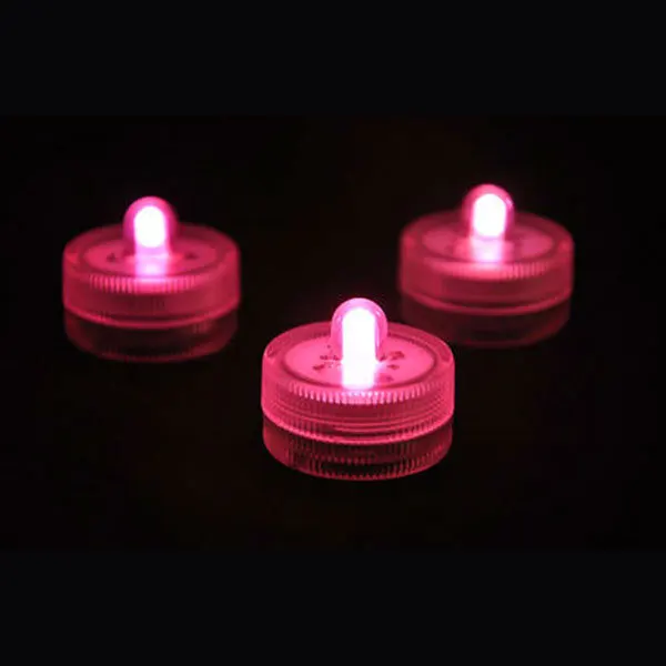 Фирменная Новинка! 24 шт. супер яркий светодиодный погружной светильник s tealight
