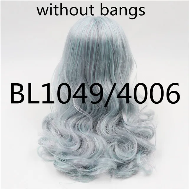 Blyth кукла ледяной RBL головы и купол парик волосы для DIY пользовательские куклы - Цвет: h