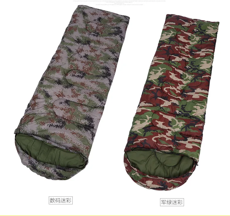 Спальный мешок Кемпинг конверт вниз спальные мешки тепловой взрослый зимний