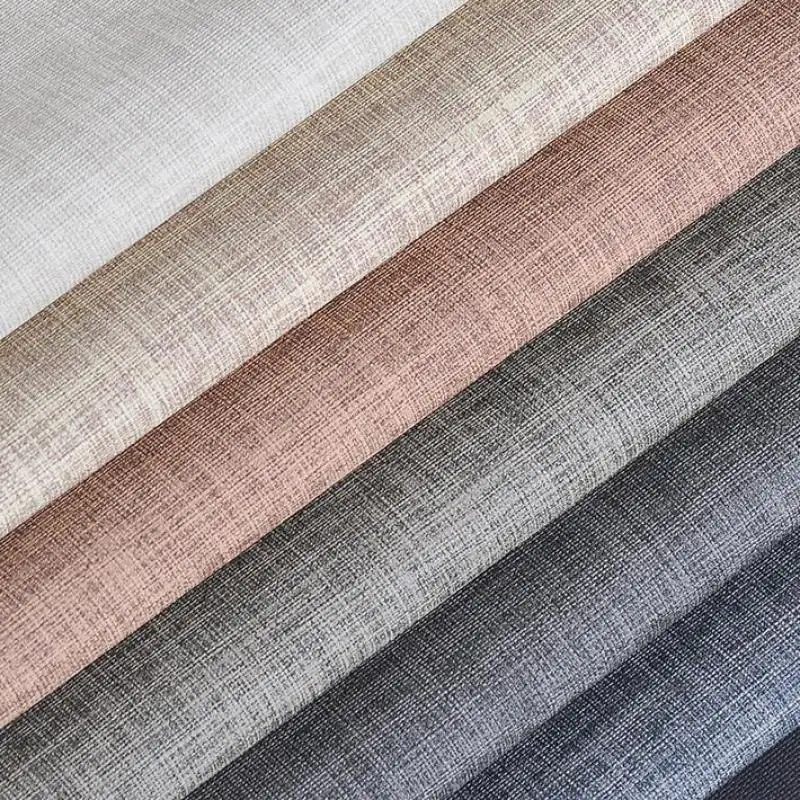 Льняной узор искусственная кожа ПУ кожаный чехол материал для мебели экокожа