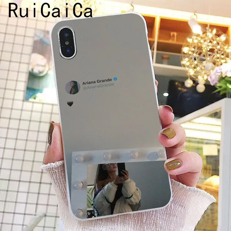 Ruicaica Ariana Grande God is a woman DIY печать рисунок чехол для телефона для iPhone 8 7 6 6S Plus X XS MAX 5 5S SE XR 10 Чехол - Цвет: A3
