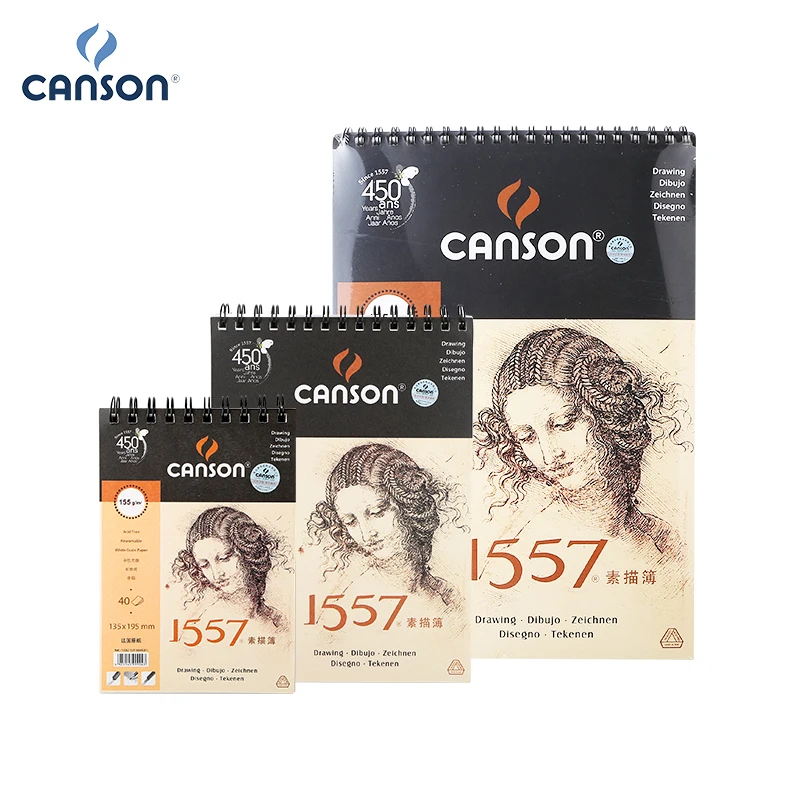 Французский кансонский альбом для рисования 8K/16K/32K 40 листы катушки ноутбук