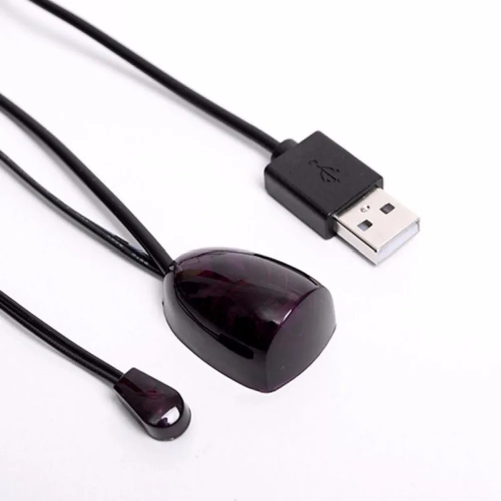 ИК инфракрасный пульт дистанционного управления приемник Удлинитель USB адаптер для усилителя кабельный ящик стерео приемник спутниковый