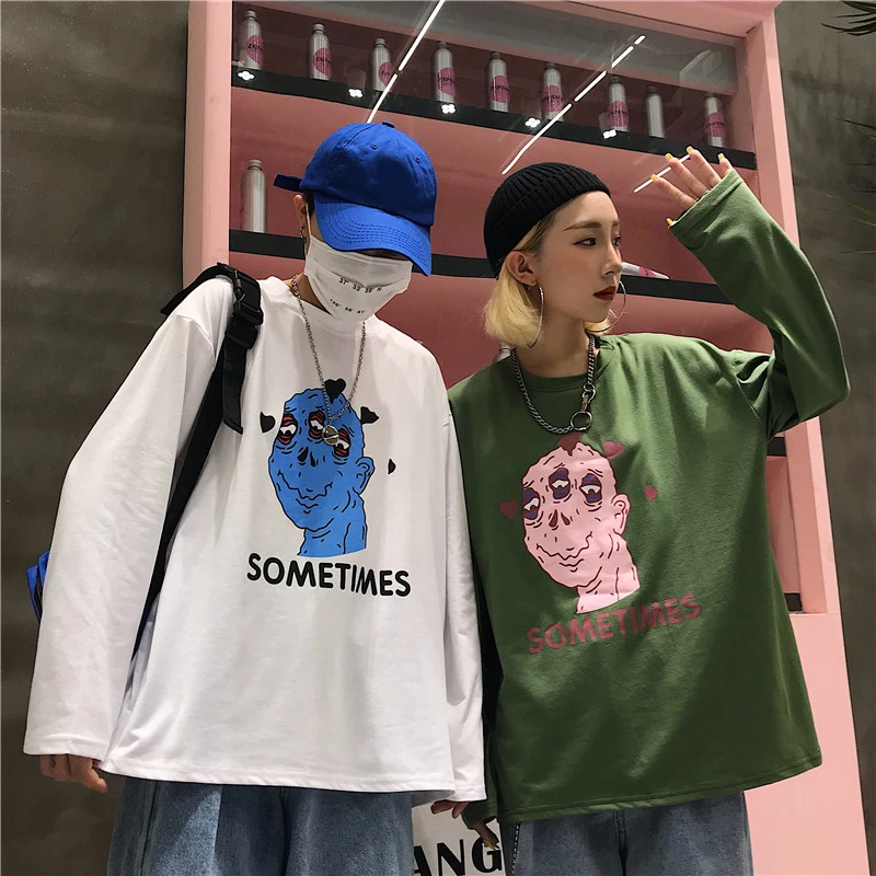 Polera Mujer, весенне-летняя футболка, женская одежда в Корейском стиле, Ulzzang, Harajuku, мультяшная забавная футболка, женские топы с коротким рукавом