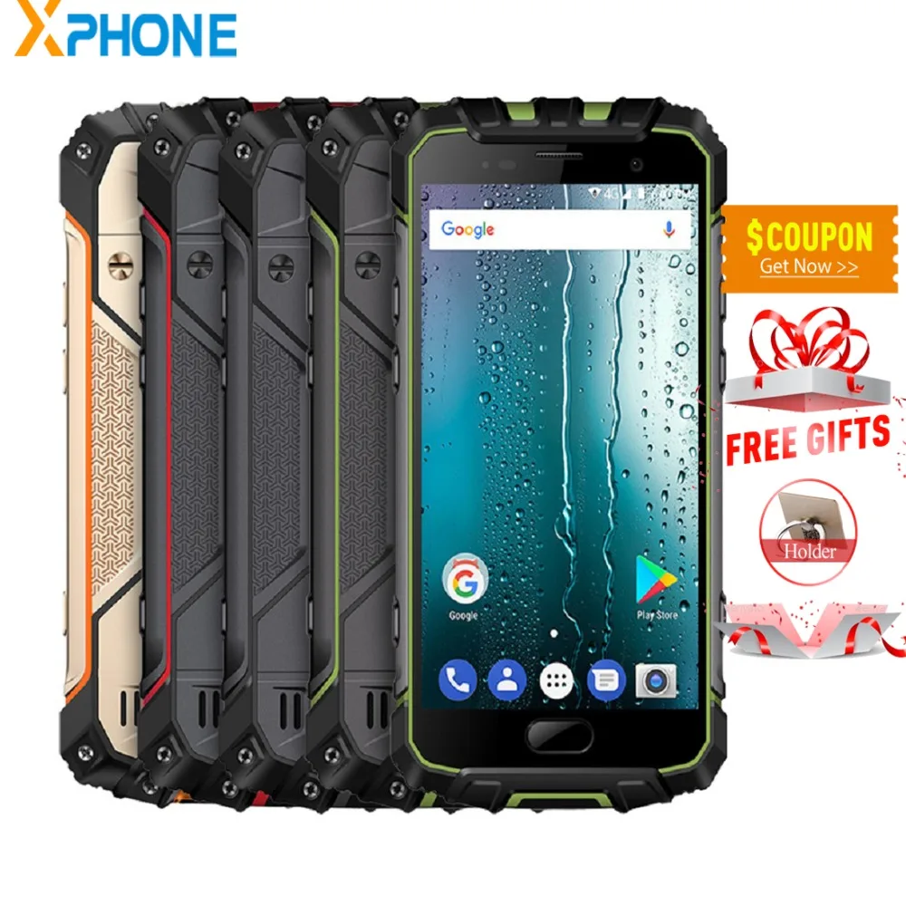 Ulefone Armor 2 смартфон с 5 дюймовым дисплеем восьмиядерным процессором MTK Helio P25 ОЗУ 6 ГБ