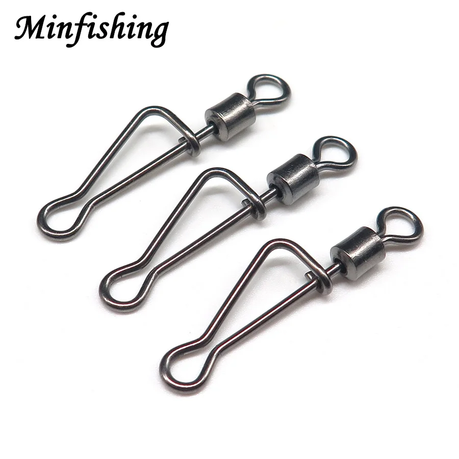 Minfishing 50 шт. Rolling поворотный с итальянской оснастки приспособления для рыбалки Рыбалка поворотный Accessorries
