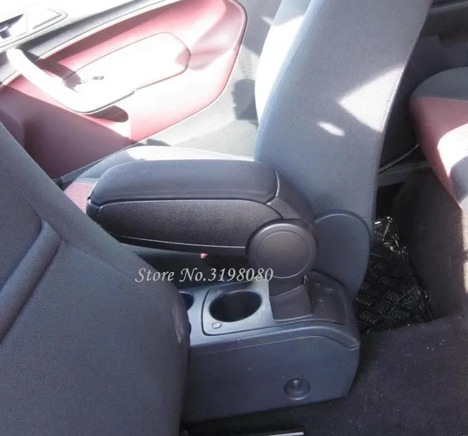 Бесплатная доставка для FORD FIESTA MK7 2009 2019 автомобильный подлокотник аксессуары