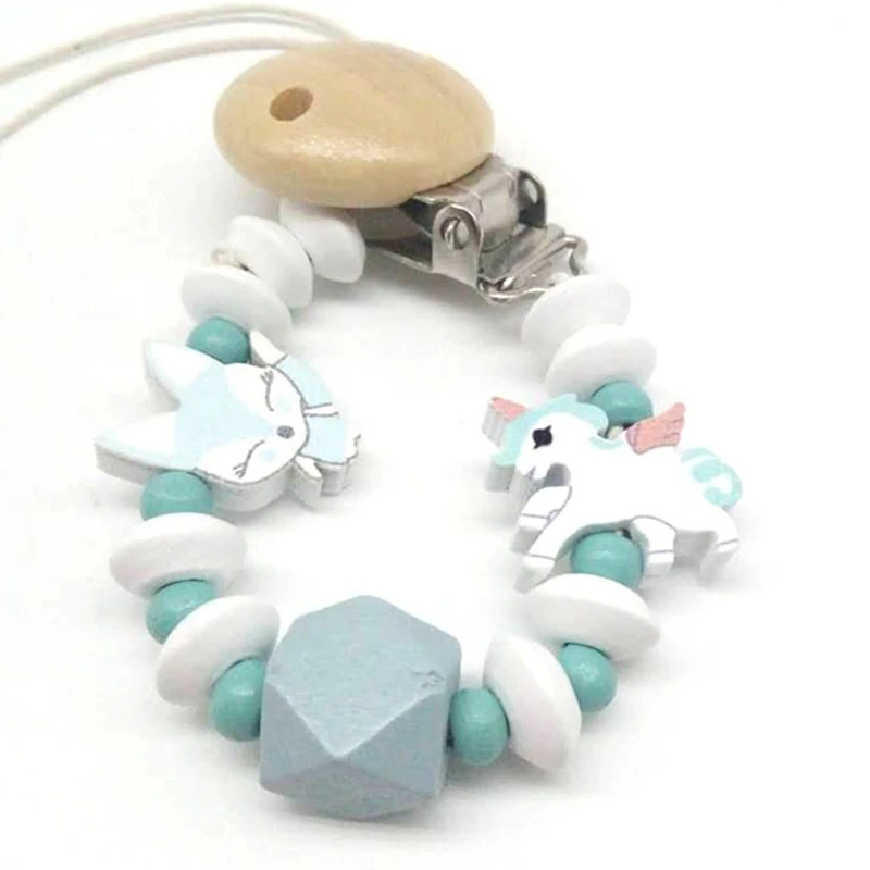 Silicone Baby Pacifier Clips Funny Pacifier Chain With Mouse Holder For Baby Baby Shower Gift BPA Free