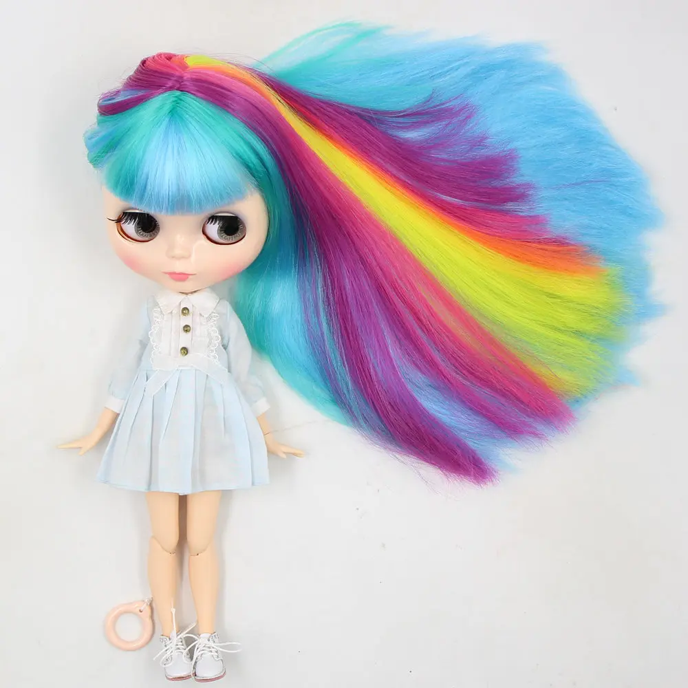 Ледяной DBS Blyth кукольные серии нет. Плоть шарнирное тело цветные волосы 1/6 BJD ob24