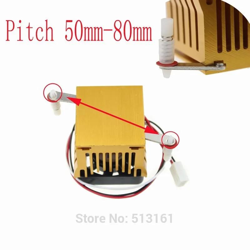 1 шт./лот радиаторы охлаждения алюминиевый радиатор сделай сам Northbridge Golden |