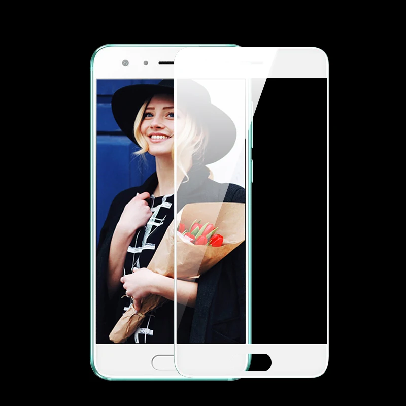 Полностью покрытое закаленное стекло 2 5 D для huawei Honor 9 Защитная пленка экрана