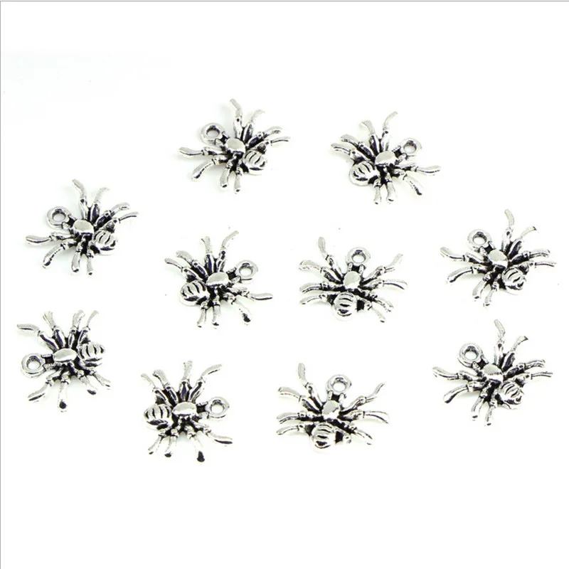 10 шт./лот Античные тибетские серебряные подвески соединители в виде животного