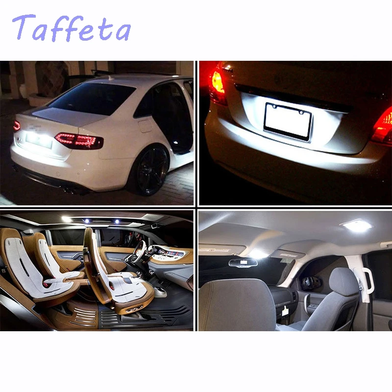 1pcs 31mm 36mm 39mm 42mm C5W C10W Super Bright 4014 SMD Car LED Festoon Light Canbus Error Free Interior Doom Lamp Bulb - купить по