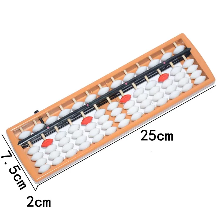 13 колонный пластиковый abacus китайский соробан образовательный инструмент