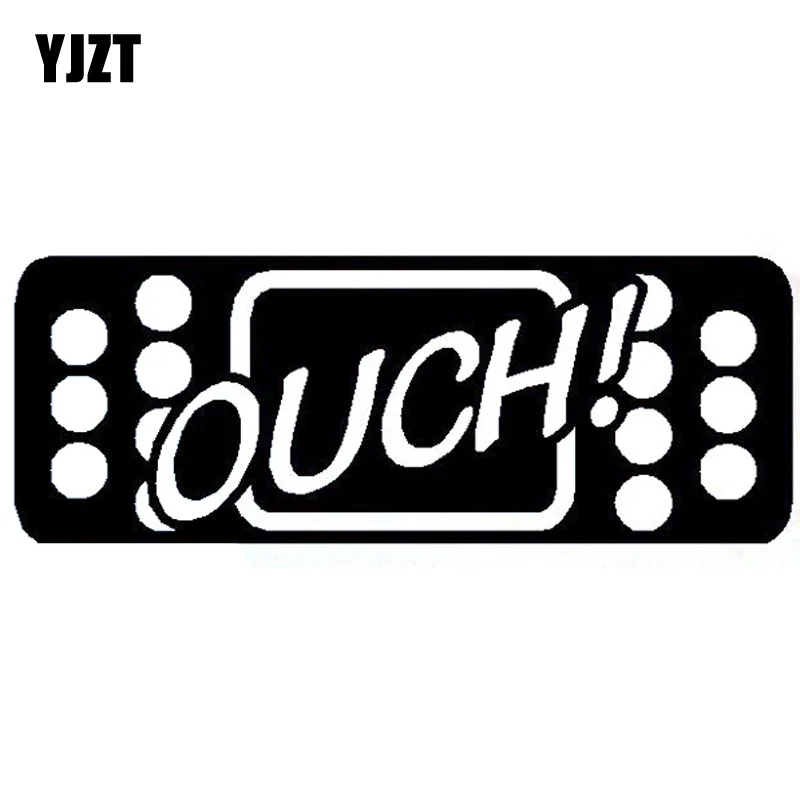 YJZT 20*7 4 см забавная наклейка Ouch BAND AID Decal на окно автомобиля Стайлинг
