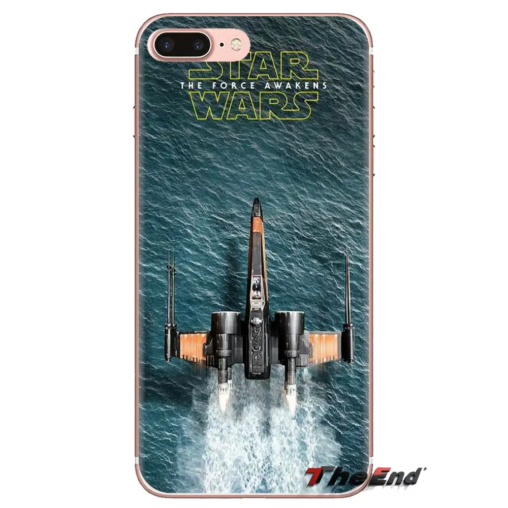 For Huawei Mate Honor 4C 5C 5X 6X 7 7A 7C 8 9 10 8C 8X 20 Lite Pro Star Wars The Force Awakens Transparent TPU Cases |