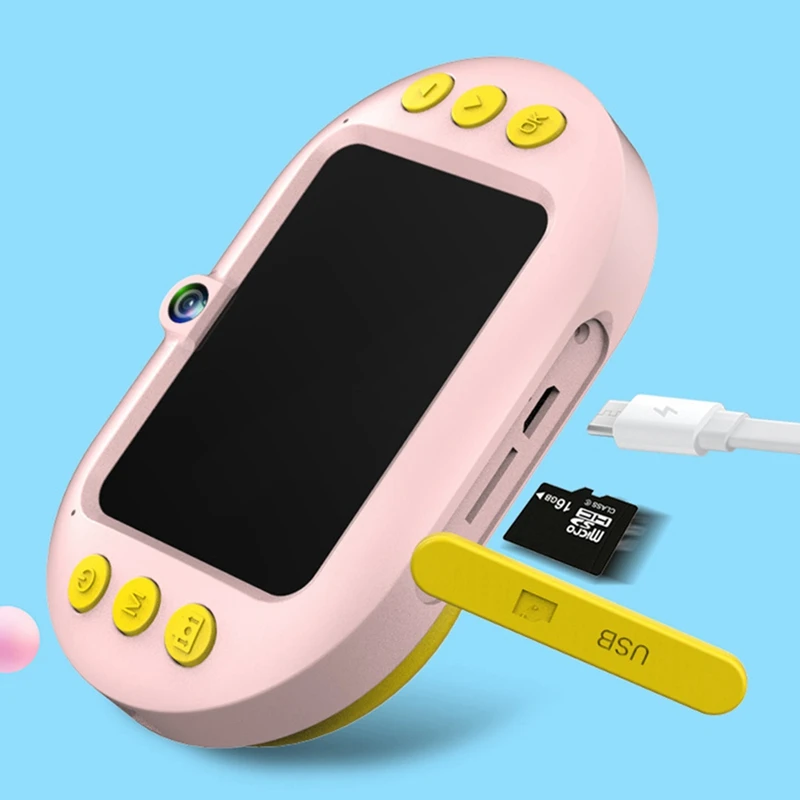 Горячая Цифровая Спортивная Slr камера для детей с водонепроницаемым ЖК-экраном Hd